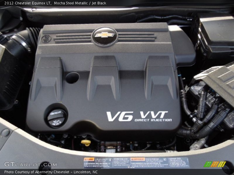 Mocha Steel Metallic / Jet Black 2012 Chevrolet Equinox LT