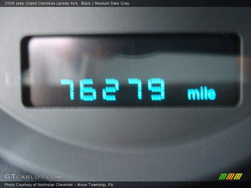 Black / Medium Slate Gray 2006 Jeep Grand Cherokee Laredo 4x4