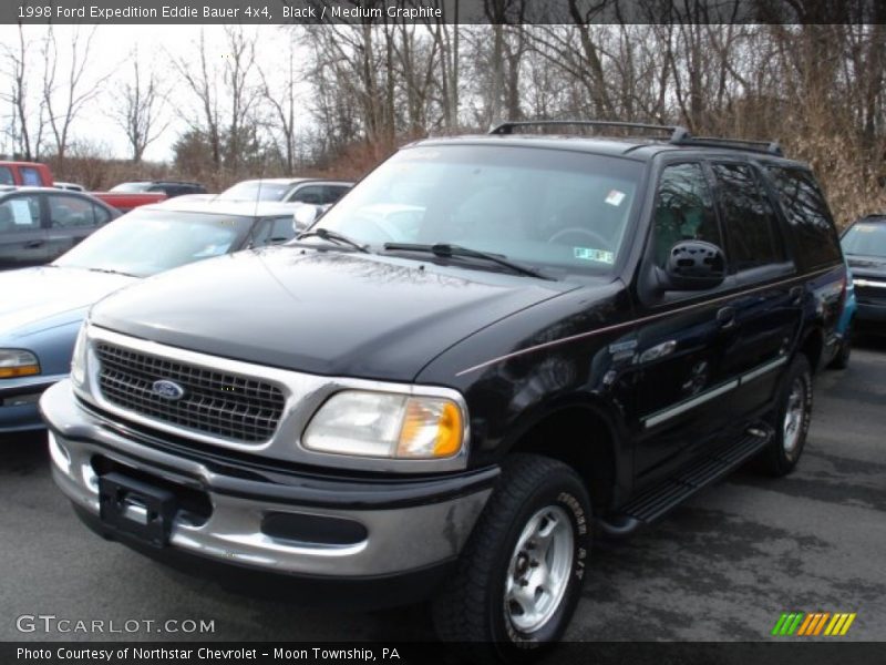 Black / Medium Graphite 1998 Ford Expedition Eddie Bauer 4x4