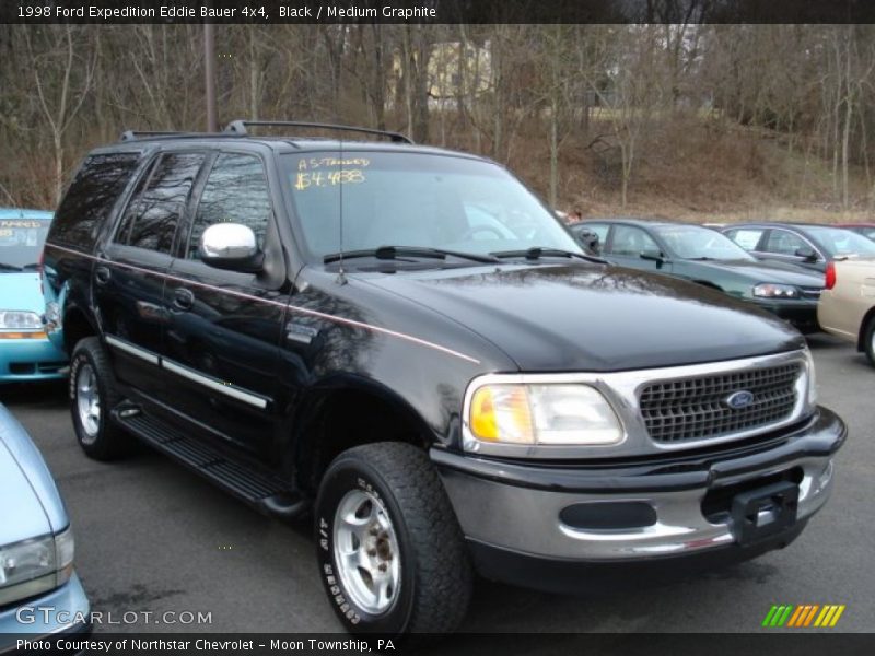 Black / Medium Graphite 1998 Ford Expedition Eddie Bauer 4x4