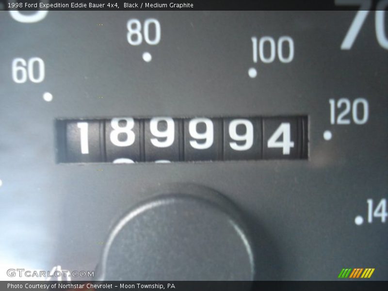 Black / Medium Graphite 1998 Ford Expedition Eddie Bauer 4x4