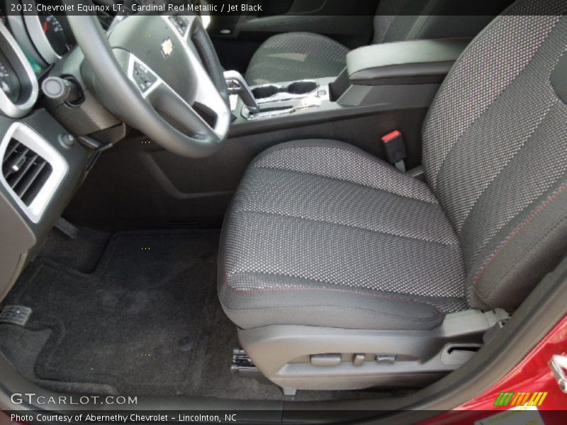 Cardinal Red Metallic / Jet Black 2012 Chevrolet Equinox LT