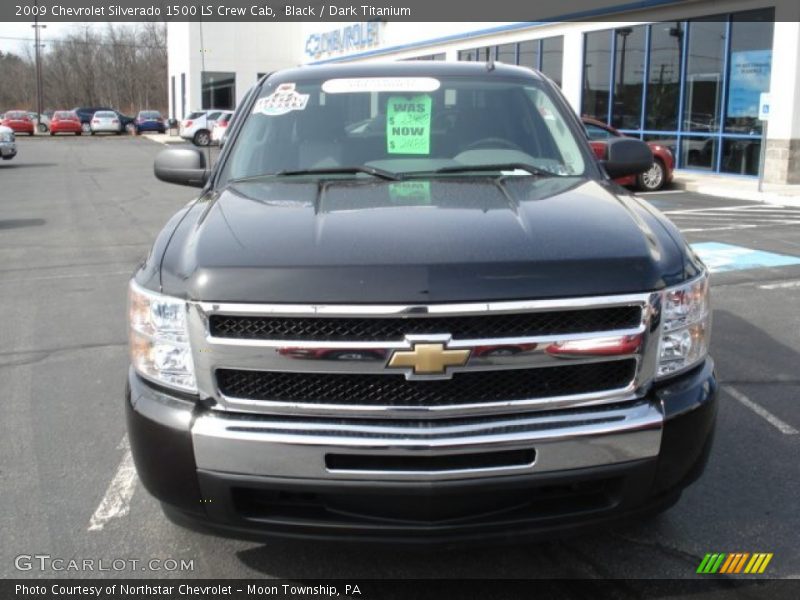 Black / Dark Titanium 2009 Chevrolet Silverado 1500 LS Crew Cab