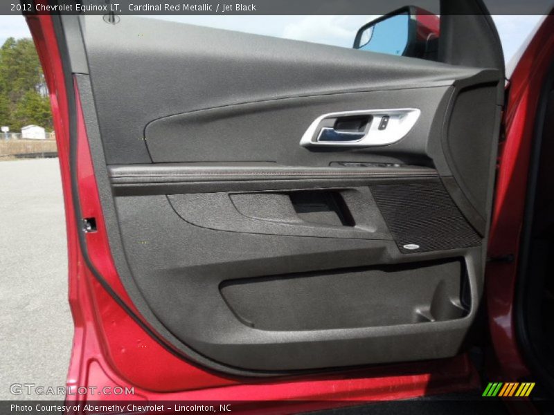 Cardinal Red Metallic / Jet Black 2012 Chevrolet Equinox LT