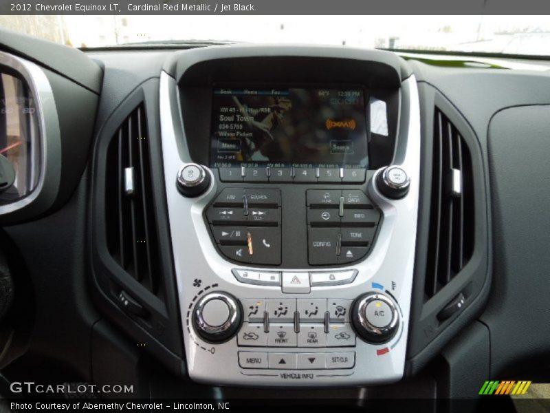 Cardinal Red Metallic / Jet Black 2012 Chevrolet Equinox LT