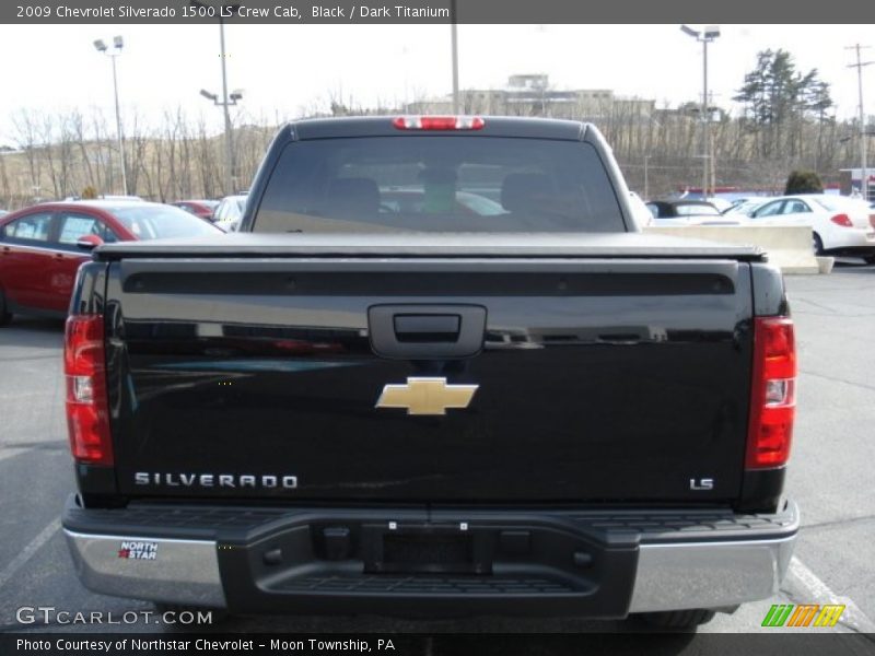 Black / Dark Titanium 2009 Chevrolet Silverado 1500 LS Crew Cab