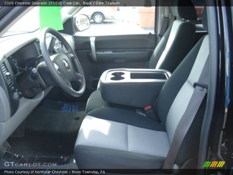 Black / Dark Titanium 2009 Chevrolet Silverado 1500 LS Crew Cab