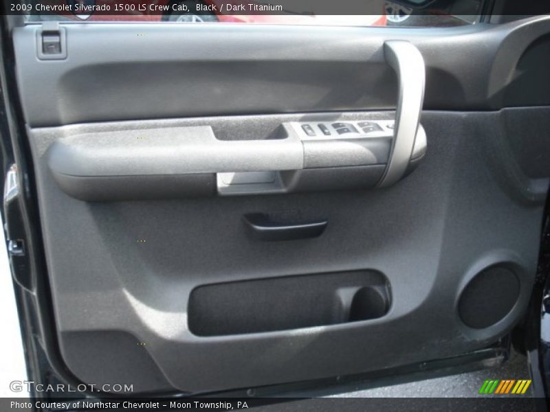 Black / Dark Titanium 2009 Chevrolet Silverado 1500 LS Crew Cab