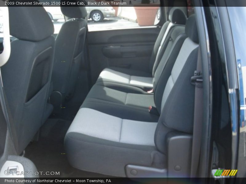 Black / Dark Titanium 2009 Chevrolet Silverado 1500 LS Crew Cab
