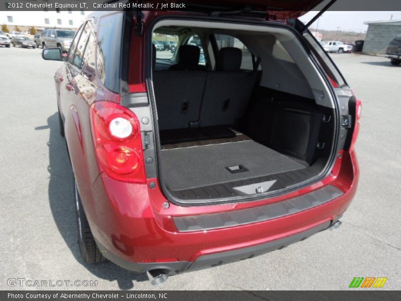 Cardinal Red Metallic / Jet Black 2012 Chevrolet Equinox LT