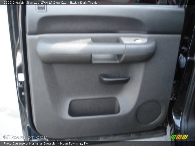 Black / Dark Titanium 2009 Chevrolet Silverado 1500 LS Crew Cab