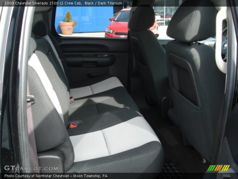 Black / Dark Titanium 2009 Chevrolet Silverado 1500 LS Crew Cab