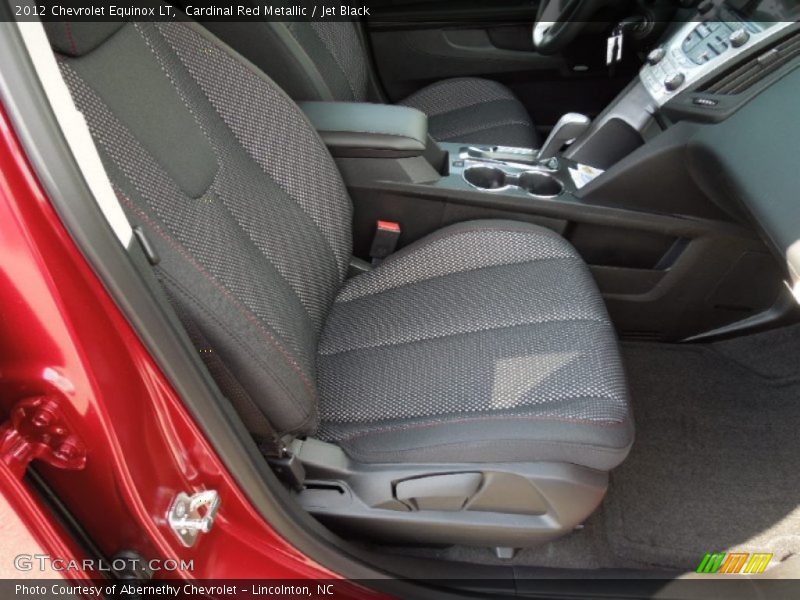 Cardinal Red Metallic / Jet Black 2012 Chevrolet Equinox LT