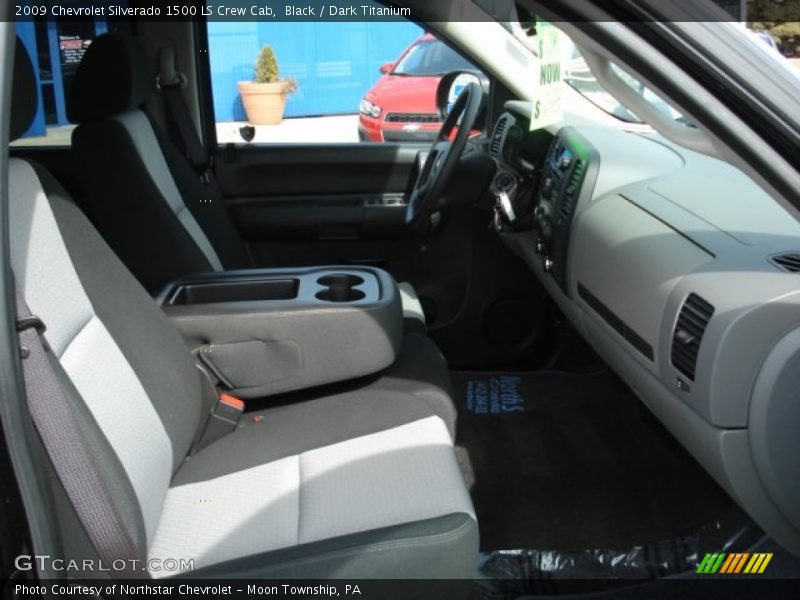 Black / Dark Titanium 2009 Chevrolet Silverado 1500 LS Crew Cab