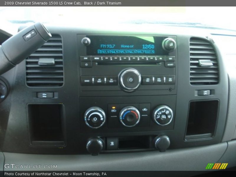 Black / Dark Titanium 2009 Chevrolet Silverado 1500 LS Crew Cab