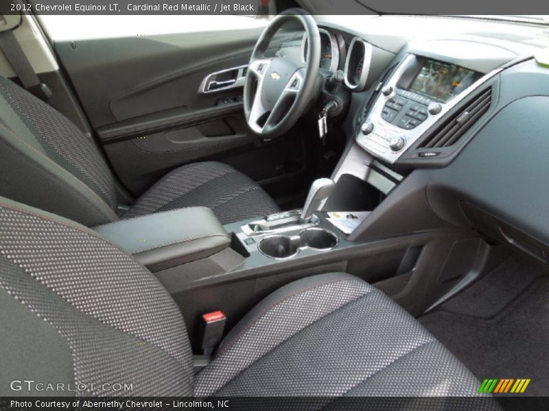Cardinal Red Metallic / Jet Black 2012 Chevrolet Equinox LT