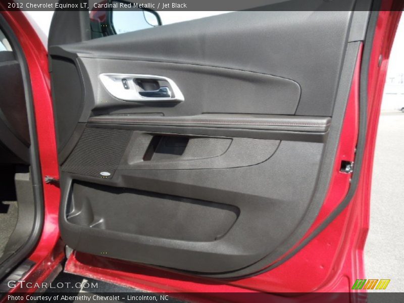 Cardinal Red Metallic / Jet Black 2012 Chevrolet Equinox LT
