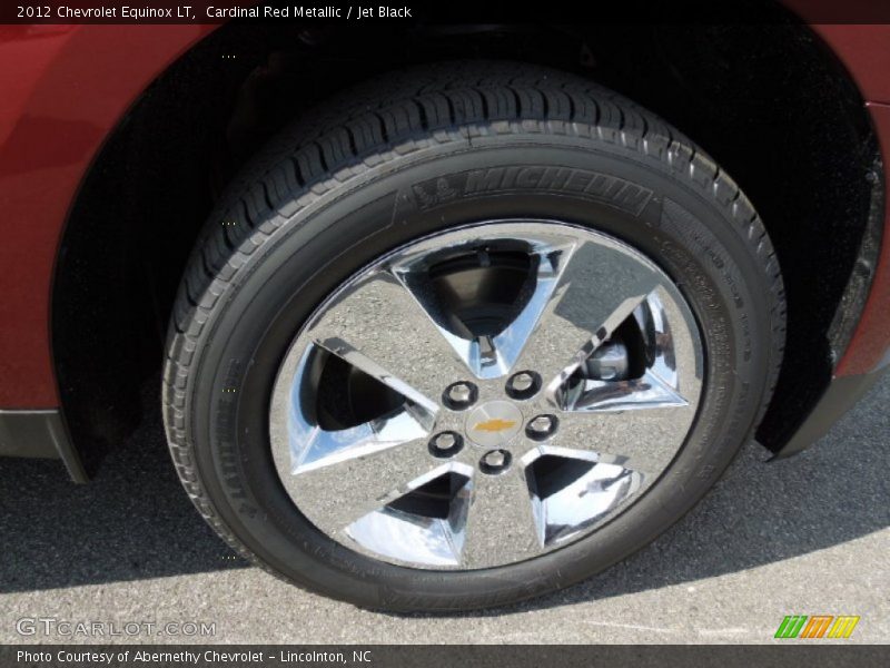 Cardinal Red Metallic / Jet Black 2012 Chevrolet Equinox LT