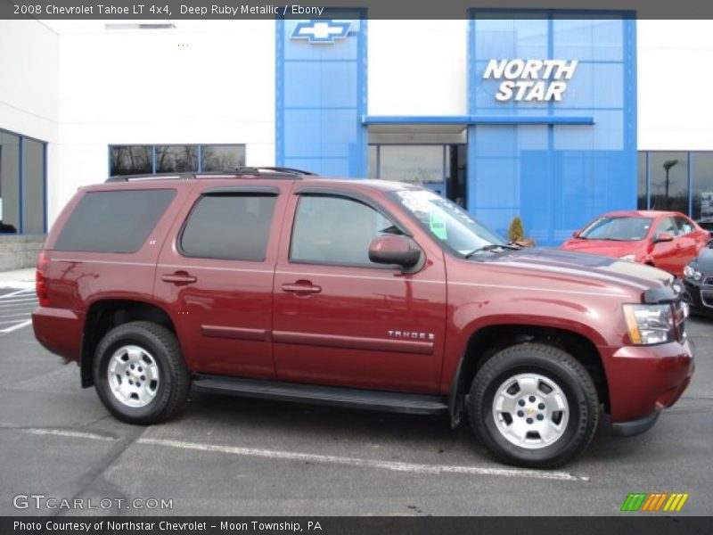 Deep Ruby Metallic / Ebony 2008 Chevrolet Tahoe LT 4x4