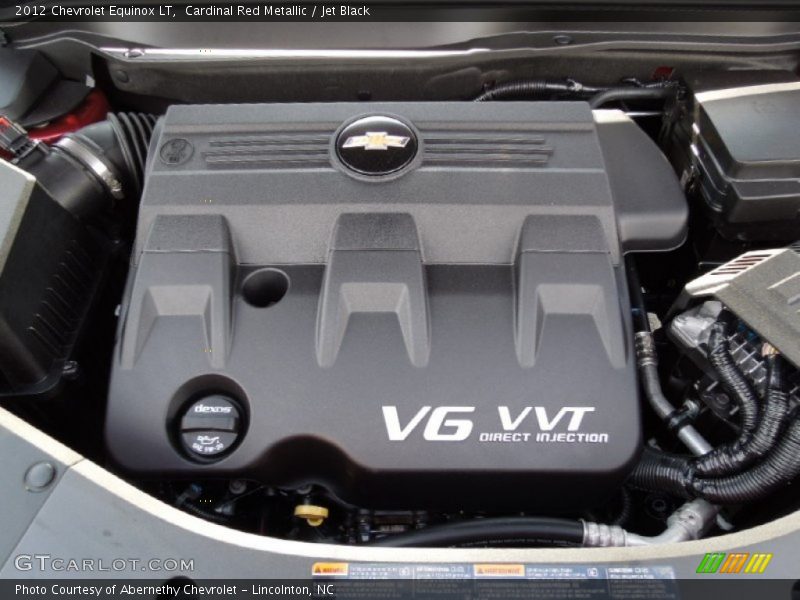 Cardinal Red Metallic / Jet Black 2012 Chevrolet Equinox LT