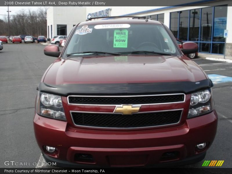 Deep Ruby Metallic / Ebony 2008 Chevrolet Tahoe LT 4x4
