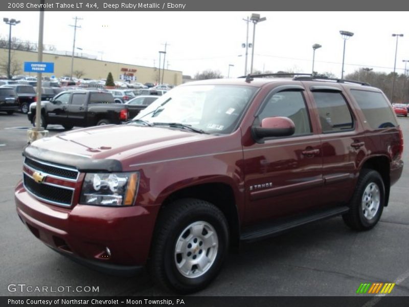 Deep Ruby Metallic / Ebony 2008 Chevrolet Tahoe LT 4x4