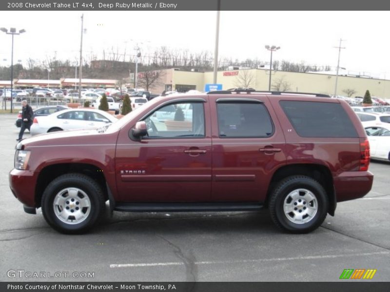Deep Ruby Metallic / Ebony 2008 Chevrolet Tahoe LT 4x4
