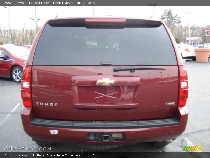 Deep Ruby Metallic / Ebony 2008 Chevrolet Tahoe LT 4x4