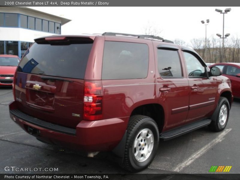Deep Ruby Metallic / Ebony 2008 Chevrolet Tahoe LT 4x4