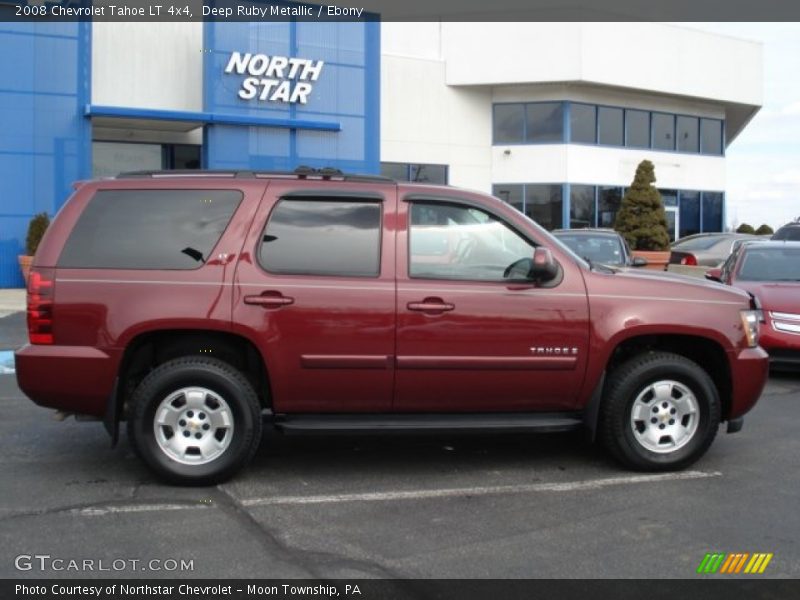 Deep Ruby Metallic / Ebony 2008 Chevrolet Tahoe LT 4x4