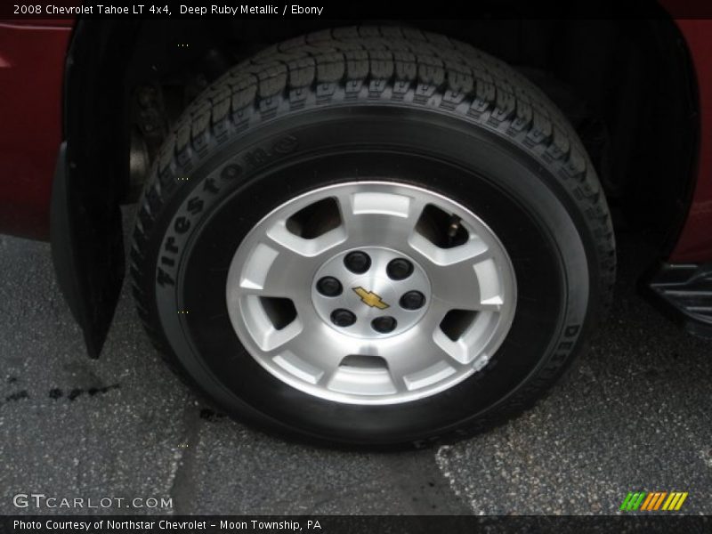 Deep Ruby Metallic / Ebony 2008 Chevrolet Tahoe LT 4x4