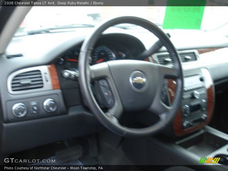 Deep Ruby Metallic / Ebony 2008 Chevrolet Tahoe LT 4x4