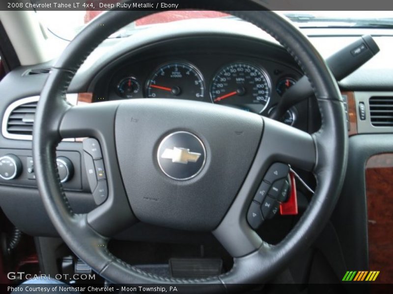 Deep Ruby Metallic / Ebony 2008 Chevrolet Tahoe LT 4x4