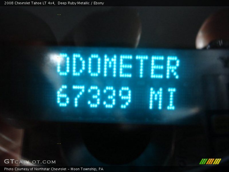 Deep Ruby Metallic / Ebony 2008 Chevrolet Tahoe LT 4x4
