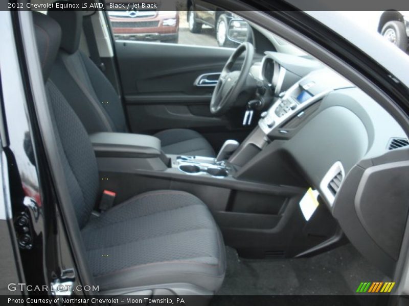 Black / Jet Black 2012 Chevrolet Equinox LS AWD
