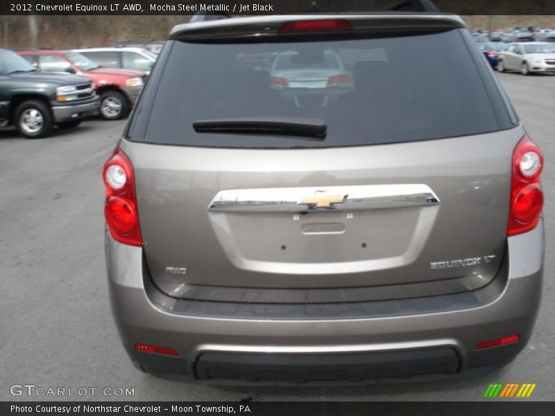 Mocha Steel Metallic / Jet Black 2012 Chevrolet Equinox LT AWD
