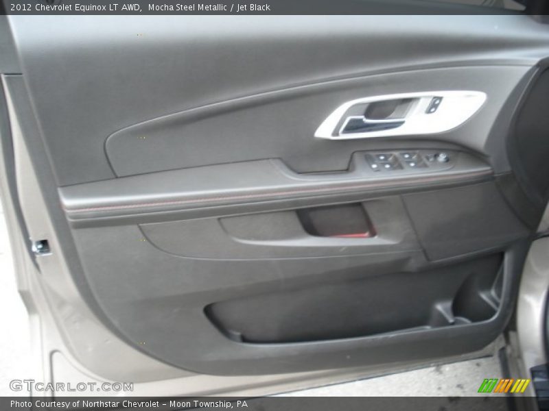 Mocha Steel Metallic / Jet Black 2012 Chevrolet Equinox LT AWD