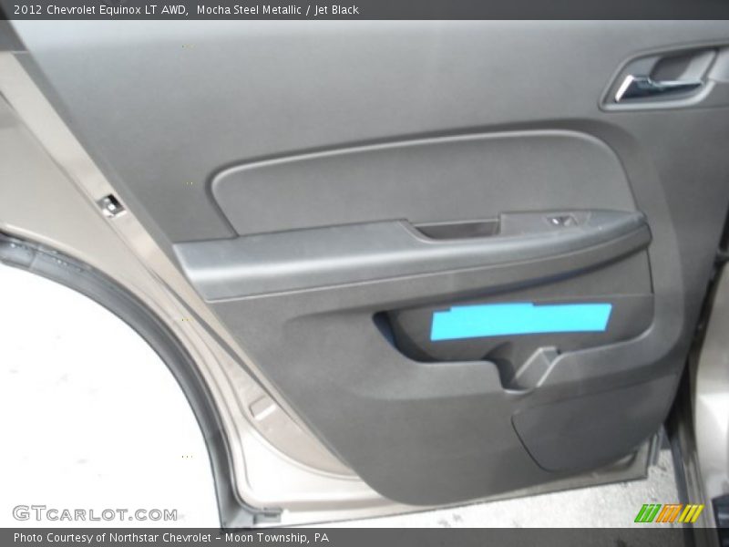 Mocha Steel Metallic / Jet Black 2012 Chevrolet Equinox LT AWD