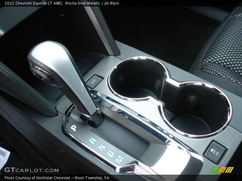 Mocha Steel Metallic / Jet Black 2012 Chevrolet Equinox LT AWD