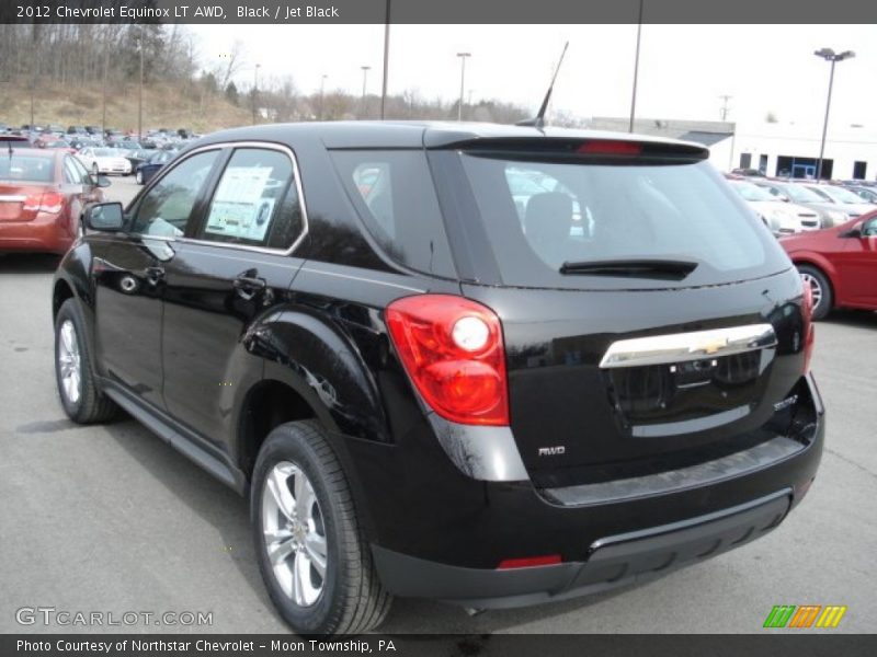 Black / Jet Black 2012 Chevrolet Equinox LT AWD