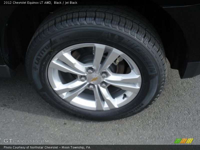 Black / Jet Black 2012 Chevrolet Equinox LT AWD