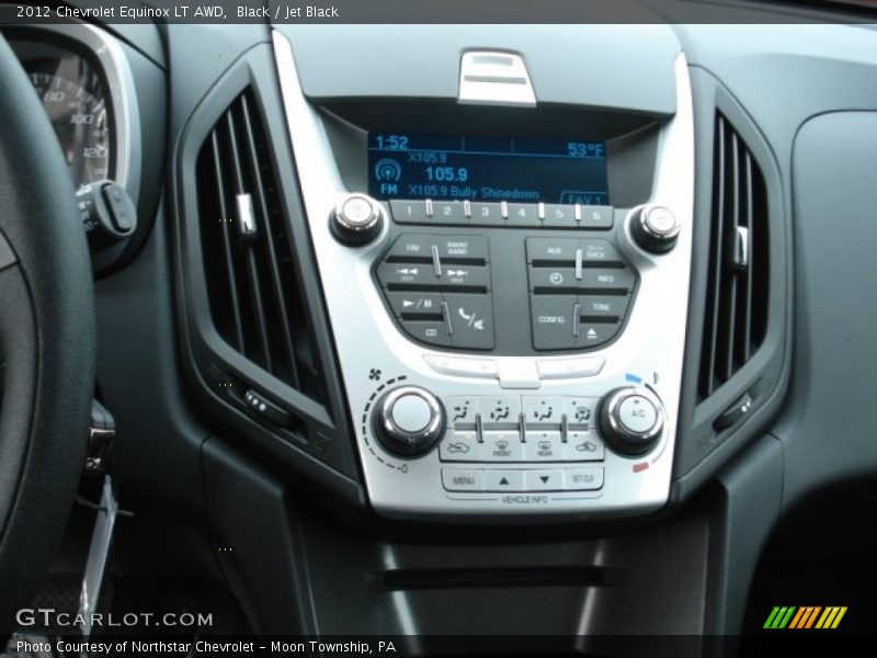 Black / Jet Black 2012 Chevrolet Equinox LT AWD