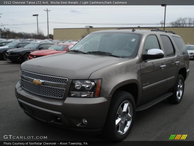 Mocha Steel Metallic / Light Cashmere/Dark Cashmere 2012 Chevrolet Tahoe LTZ 4x4