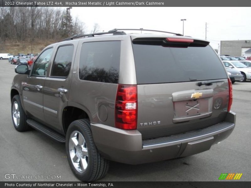 Mocha Steel Metallic / Light Cashmere/Dark Cashmere 2012 Chevrolet Tahoe LTZ 4x4