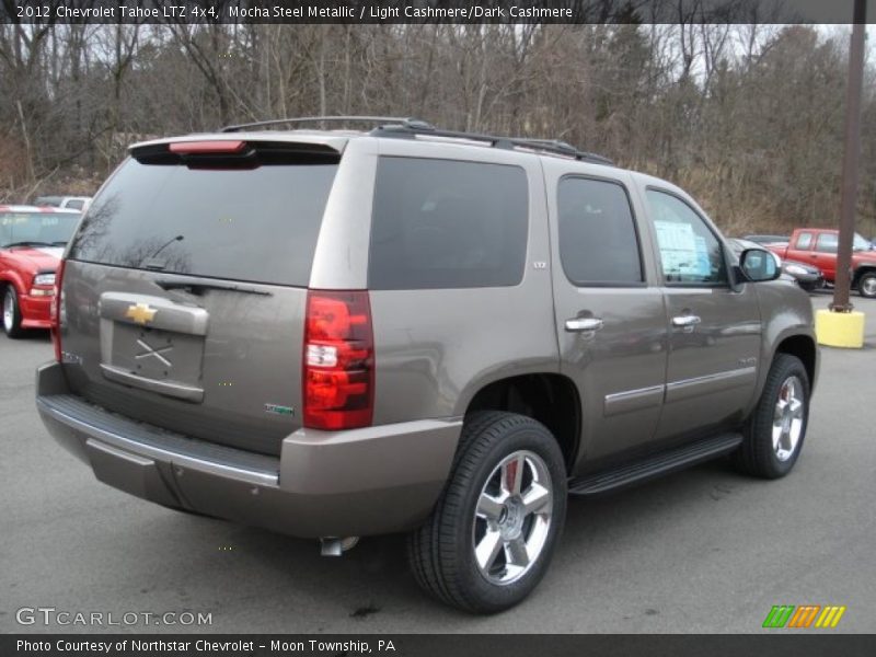 Mocha Steel Metallic / Light Cashmere/Dark Cashmere 2012 Chevrolet Tahoe LTZ 4x4