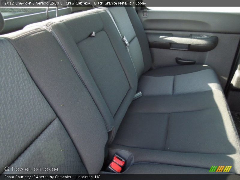 Black Granite Metallic / Ebony 2012 Chevrolet Silverado 1500 LT Crew Cab 4x4