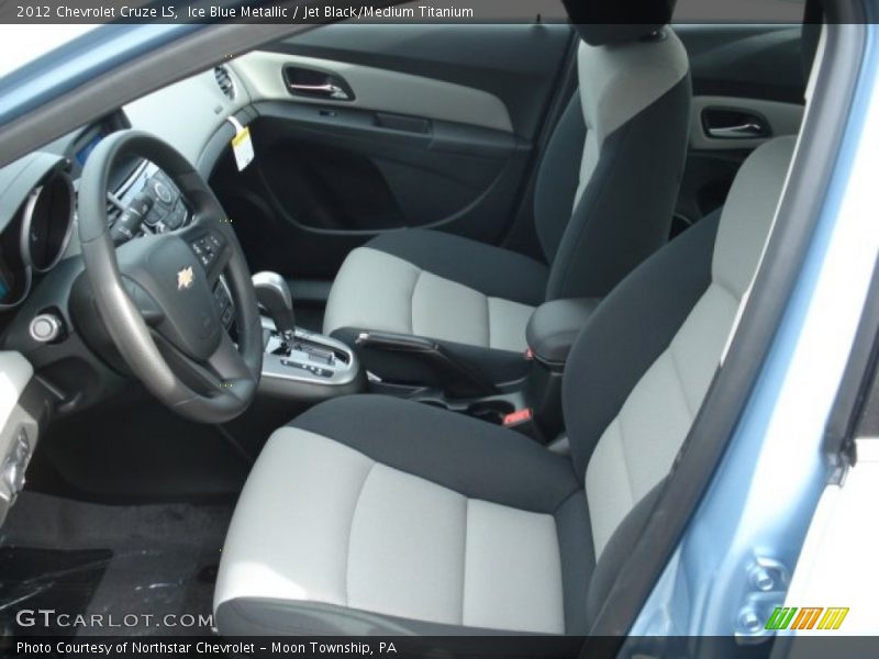  2012 Cruze LS Jet Black/Medium Titanium Interior