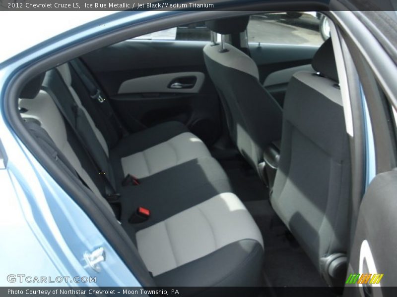 Ice Blue Metallic / Jet Black/Medium Titanium 2012 Chevrolet Cruze LS