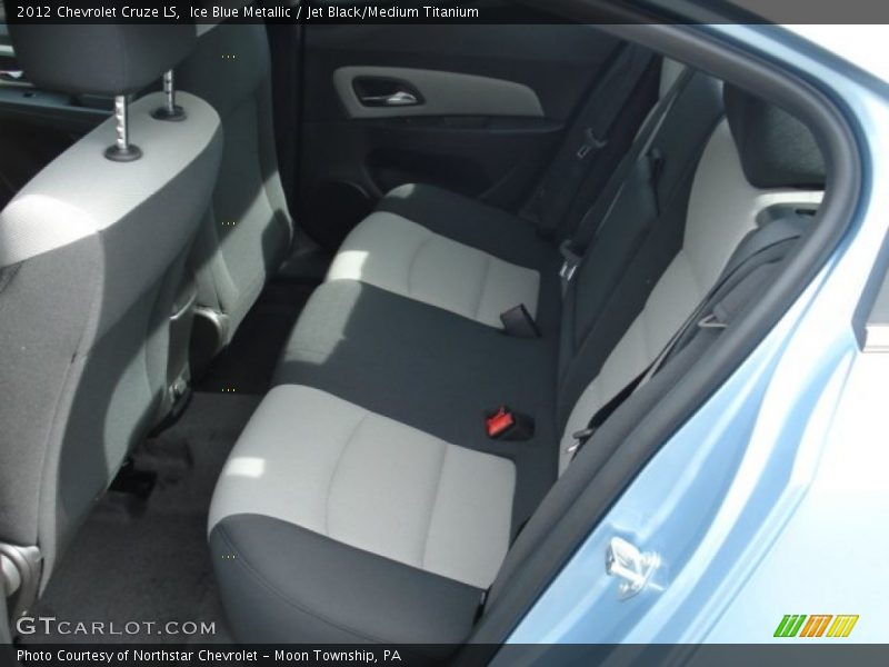 Ice Blue Metallic / Jet Black/Medium Titanium 2012 Chevrolet Cruze LS