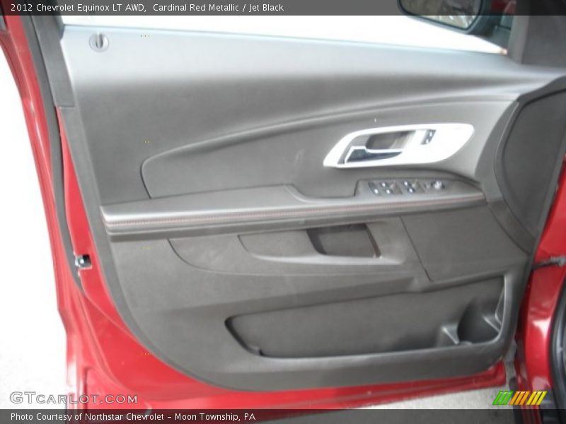 Cardinal Red Metallic / Jet Black 2012 Chevrolet Equinox LT AWD